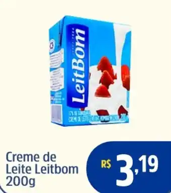 Quartetto Supermercados Creme de Leite Leitbom oferta