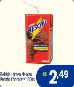 Quartetto Supermercados Bebida Láctea Nescau Pronto Chocolate oferta