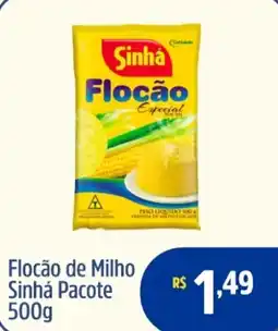 Quartetto Supermercados Flocão de Milho Sinhá Pacote oferta