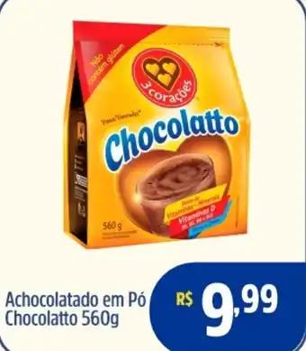 Quartetto Supermercados Achocolatado em Pó Chocolatto oferta