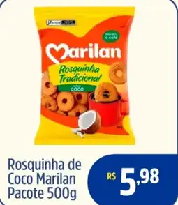 Quartetto Supermercados Rosquinha de Coco Marilan Pacote oferta