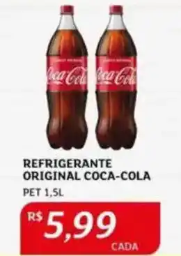 Assaí Atacadista Refrigerante original coca-cola pet oferta