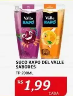 Assaí Atacadista Suco kapo del valle sabores oferta