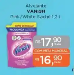 Supermercados Mundial Alvejante VANISH oferta