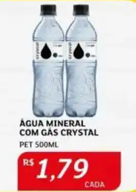 Assaí Atacadista Água mineral com gás crystal oferta