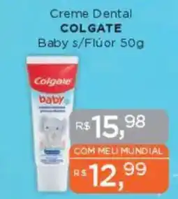 Supermercados Mundial Creme Dental COLGATE Baby s/Flúor oferta