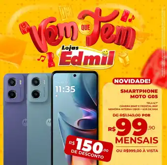 Edmil Smartphone moto g05 oferta