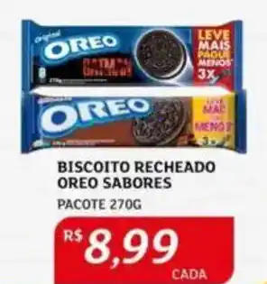 Assaí Atacadista Biscoito recheado oreo sabores pacote oferta