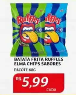 Assaí Atacadista Batata frita ruffles elma chips sabores pacote oferta