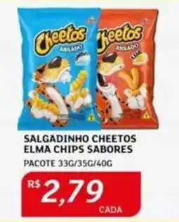 Assaí Atacadista Salgadinho cheetos elma chips sabores oferta