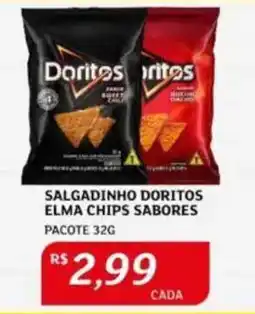 Assaí Atacadista Salgadinho doritos elma chips sabores pacote oferta