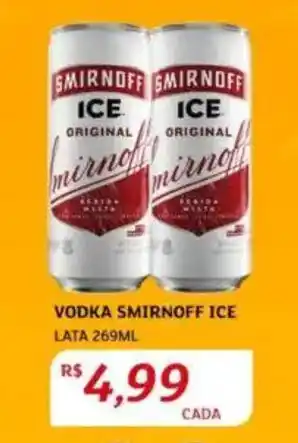 Assaí Atacadista Vodka smirnoff ice lata oferta