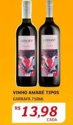 Assaí Atacadista Vinho amaré tipos garrafa oferta