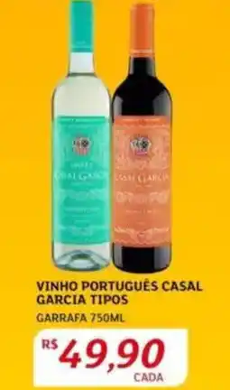 Assaí Atacadista Vinho portugués casal garcia tipos oferta