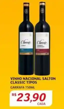 Assaí Atacadista Vinho nacional salton classic tipos oferta