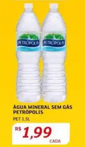 Assaí Atacadista Água mineral sem gás petrópolis oferta