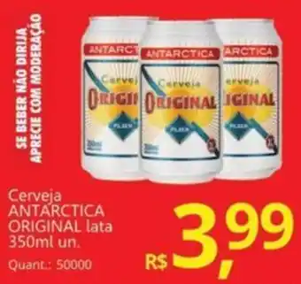 Supermercados Koch Cerveja ANTARCTICA ORIGINAL lata oferta