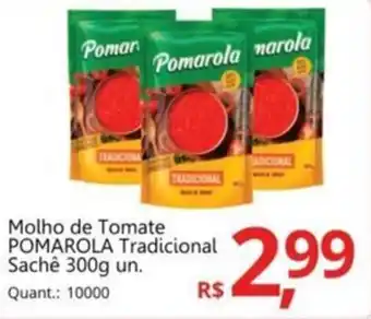 Supermercados Koch Molho de Tomate POMAROLA Tradicional Sachê oferta