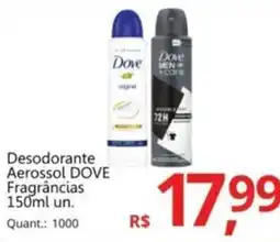 Supermercados Koch Desodorante Aerossol DOVE Fragrâncias oferta