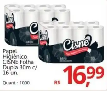 Supermercados Koch Papel Higiênico CISNE Folha Dupla 30m oferta