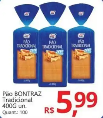 Supermercados Koch Pão BONTRAZ Tradicional oferta