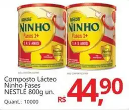 Supermercados Koch Composto Lácteo Ninho Fases NESTLÉ oferta