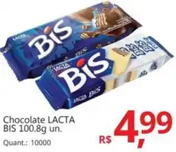 Supermercados Koch Chocolate LACTA BIS oferta