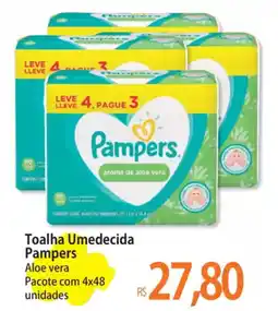 Atacadão Toalha Umedecida Pampers oferta