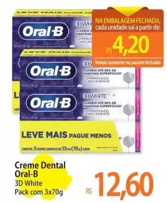 Atacadão Creme Dental Oral-B oferta