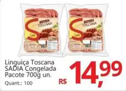 Supermercados Koch Linguiça Toscana SADIA Congelada Pacote oferta