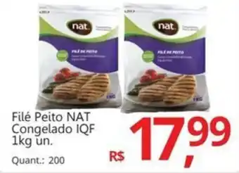 Supermercados Koch Filé Peito NAT Congelado IQF oferta