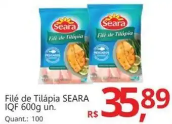 Supermercados Koch Filé de Tilápia SEARA IQF oferta