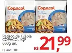 Supermercados Koch Petisco de Tilápia COPACOL IQF oferta