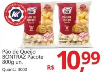 Supermercados Koch Pão de Queijo BONTRAZ Pacote oferta