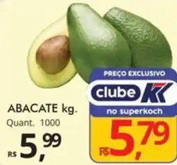 Supermercados Koch Abacate oferta