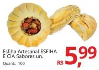 Supermercados Koch Esfiha Artesanal ESFIHA E CIA Sabores un. oferta