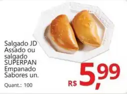 Supermercados Koch Salgado JD Assado ou salgado SUPERPAN Empanado Sabores un. oferta