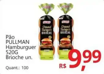 Supermercados Koch Pão PULLMAN Hamburguer Brioche un. oferta