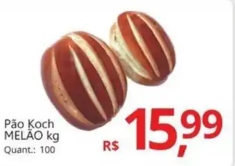 Supermercados Koch Pão Koch MELÃO oferta