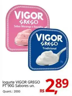 Supermercados Koch logurte VIGOR GREGO PT Sabores un. oferta