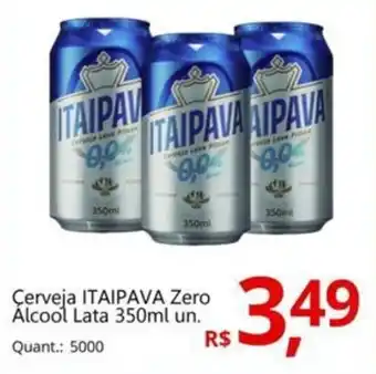 Supermercados Koch Çerveja ITAIPAVA Zero Álcool Lata oferta