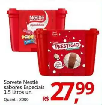 Supermercados Koch Sorvete Nestlé sabores Especiais oferta