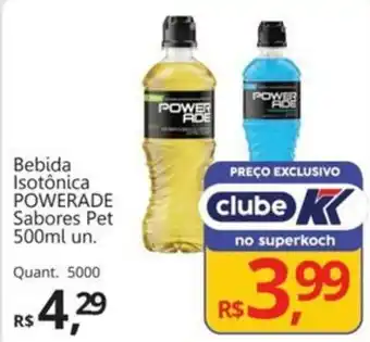 Supermercados Koch Bebida Isotônica POWERADE Sabores Pet oferta