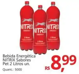 Supermercados Koch Bebida Energética NITRIX Sabores Pet oferta