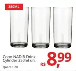 Supermercados Koch Copo NADIR Drink Cylinder oferta