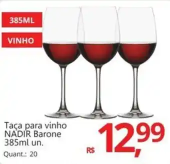 Supermercados Koch Taça para vinho NADIR Barone oferta