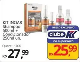 Supermercados Koch KIT INOAR Shampoo  + Condicionador oferta