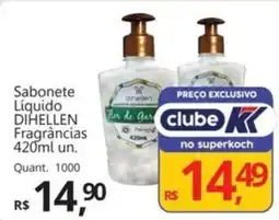 Supermercados Koch Sabonete Líquido DIHELLEN Fragrâncias oferta