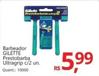 Supermercados Koch Barbeador GILETTE Prestobarba Ultragrip oferta