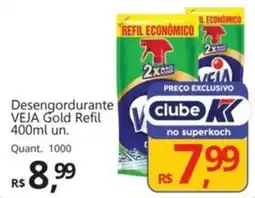 Supermercados Koch Desengordurante VEJA Gold Refil oferta